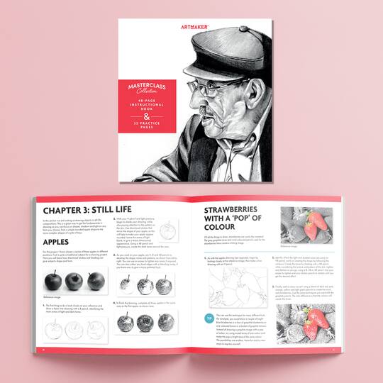 Hinkler Art Maker Masterclass Collection Drawing Techniques Kit